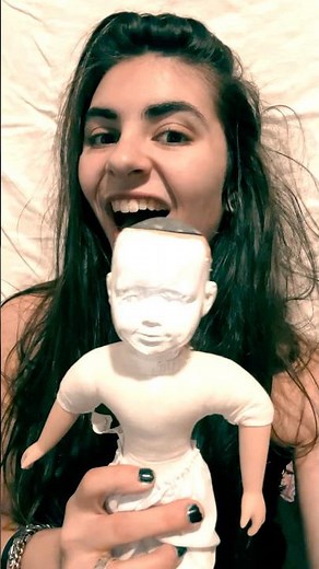 DIY porcelain doll revamp