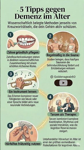 Das Gedächtnis-Wunder, das niemand kennt 🧠💡 #Gehirntraining #GesundAltern
