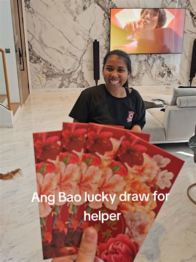 Funny Ang Bao Lucky Draw Prank for Helpers