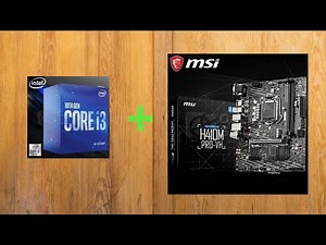 i3 10100F & MSI H410M PRO VH Unboxing - benchmark