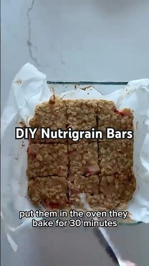 The Best DIY Nutrigrain Bars