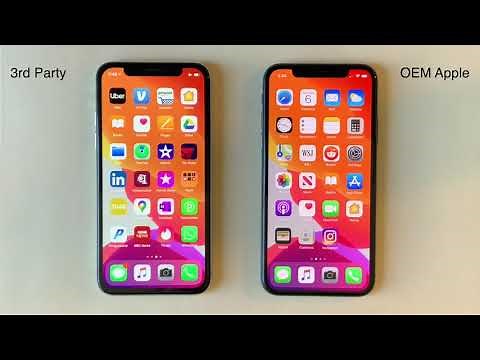 iPhone X OEM vs 3rd Party Screen Replacement