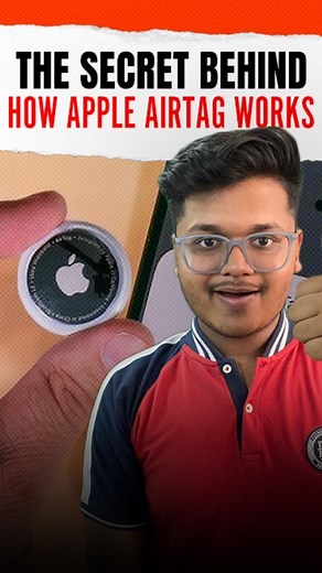 𝗣𝗔𝗥𝗧𝗛 𝗚𝗨𝗣𝗧𝗔 on Instagram: "The Mystery behind how Apple Airtag actually works! . . . ( Apple, Apple iPhone, Apple Airtag, Find my iPhone) . . #techsavvy #instatech #techtrends #techinfluencer #techindia"