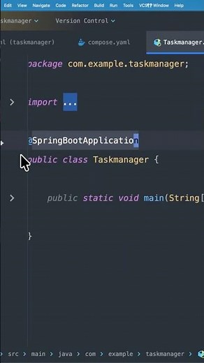 “@SpringBootApplication” annotation explained #springboot #annotations #shorts