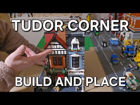 Lego Tudor Corner modular building | Alternative brick set from AliExpress