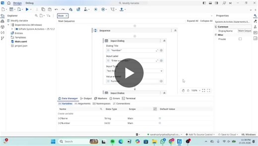#rpa #uipath #pepprogram #automationjourney #learningbydoing #techskills | Sarah Carlyn Jeba