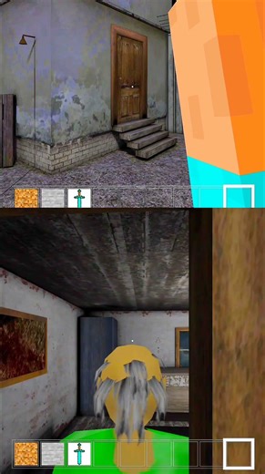 Baldi Granny Vs Hacker Player 😱🔥 | Granny Game Horror Game | #shorts #granny #trending #viral