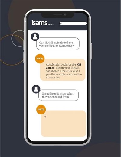 With iSAMS you can see instantly who’s off PE or swimming