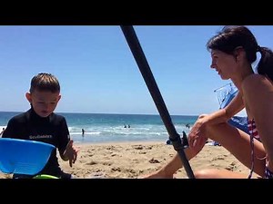 Zuma Beach. Malibu waves