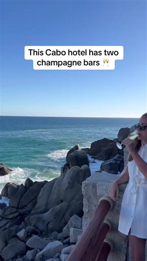 This Cabo Hotel Has TWO Champagne Bars