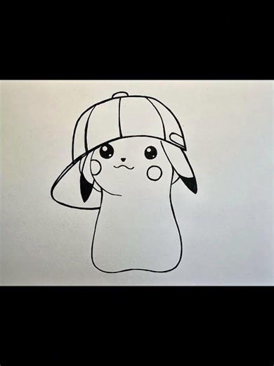 How to Draw Pikachu ⚡ | Easy Pokémon Drawings for Kids #shorts #drawing #pikachu