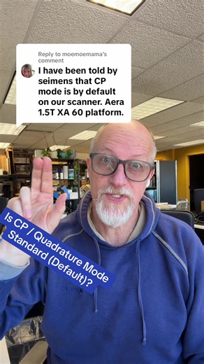 Replying to @moemoemama is circularly polarized (CO) or Quadrature mode the standard or default RF transmission mode for contemporary MRI scanners?? #MRI #MRIsafety #radiology #RF