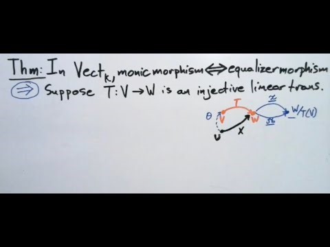 Why are All Injective Linear Transformations also Equalizer Morphisms?