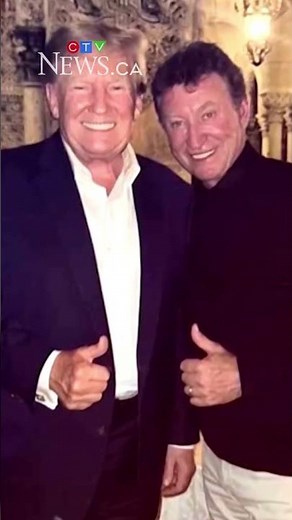 Wayne Gretzky defends his friendship with U.S. President Donald Trump