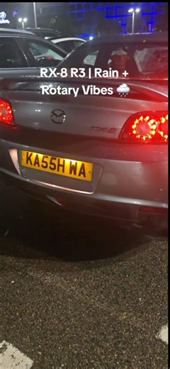 Mazda RX-8 R3 | Rain Idle Aesthetic 🌧️ Smooth Rotary Soul