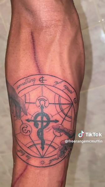 Full Metal Alchemist Transmutation Circle Tattoo Guide