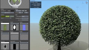 SpeedTree ！制作叶子和树！