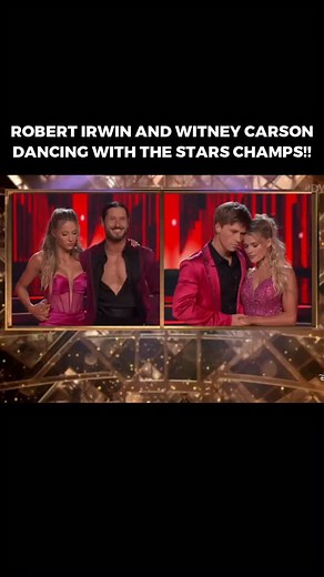 ROBERT IRWIN AND WITNEY CARSON ARE THE DANCING WITH THE STARS SEASON 34 CHAMPIONS!!!!! 😭 #DancingwiththeStars #DWTS #DWTSFinale #RobertIrwin #WitneyCarson | Drew the Disney Dude