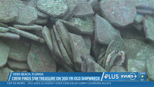 $1M treasure found in Florida shipwreck