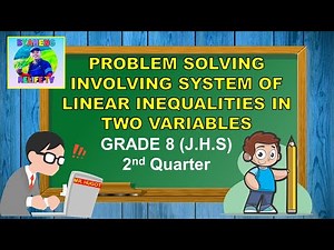 How to Solve Problem Solving Involving System of Linear Inequalities (Tagalog)