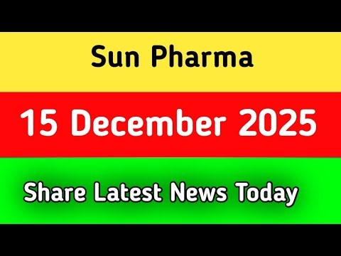 sun pharma share latest news || sun pharma share latest news today
