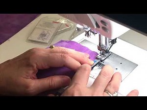 The Bi-level Topstitch Foot- Great for binding!