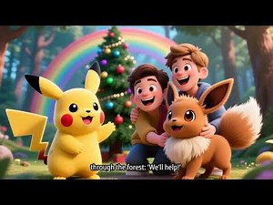Pikachu's Colorful Christmas Adventure