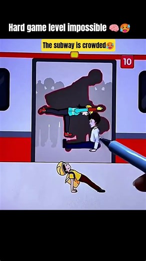 The subway is crowded#shorts #youtubeshorts #shortvideo