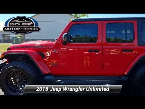 Used 2018 Jeep Wrangler Unlimited Rubicon 4x4, Vineland, NJ 14468