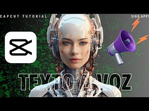 TEXTO A VOZ CON CAPCUT IA 100% GRATIS 🔴 VOZ REALISTA.