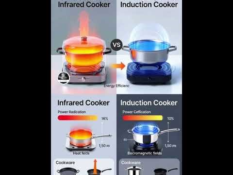 Induction vs Infrared Cooker: Which One Really Saves Electricity ?