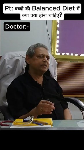 “Kids Balanced Diet Tips 🍎🥦 | Dr. KK Gupta Explains What Every Parent Must Know!”