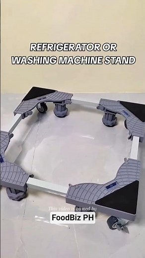 Refrigerator and Washing Machine Stand Rack #ShopeeTagToWin #refrigeratorstand #washingmachinerack