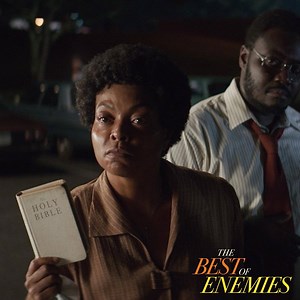 "Same God made you, made me." #TheBestOfEnemies starring Taraji P. Henson and Sam Rockwell - in theaters April 5. | The Best of Enemies