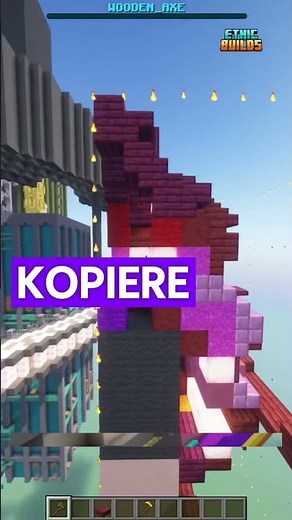 Kopieren und einfügen 😎 #minecraft