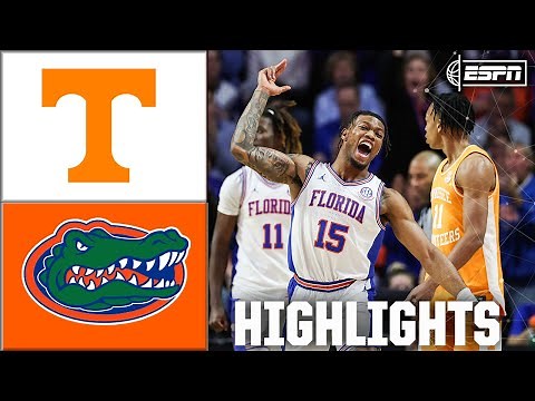 DOWN GOES NO. 1 📉Tennessee Volunteers vs. Florida Gators | Full Game Highlights | ESPN CBB