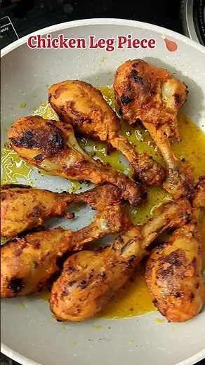 Chicken Leg Piece Fry Recipe 🍗