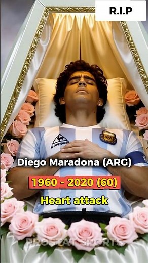 Paying Tribute to Top 5 Soccer Legends Who Have Passed Away #Pele #Maradona #RIP #Tribute