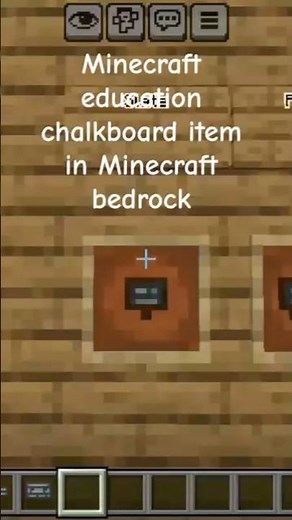 Minecraft education chalkboard item in Minecraft bedrock #minecraft #minecraftbedrock