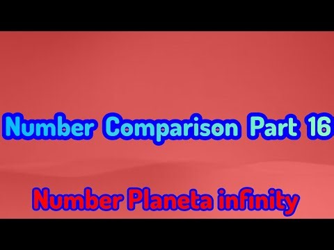 Number comparison | Part 16