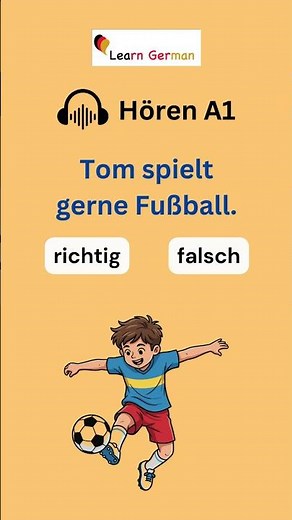 A1 Hören üben | Übung 5 | Goethe Exam Listening | Learn German A1
