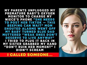 Parents Unplugged My Premature Baby's Oxygen Monitor To Charge Her Phone "She Needs To Chrage Her..