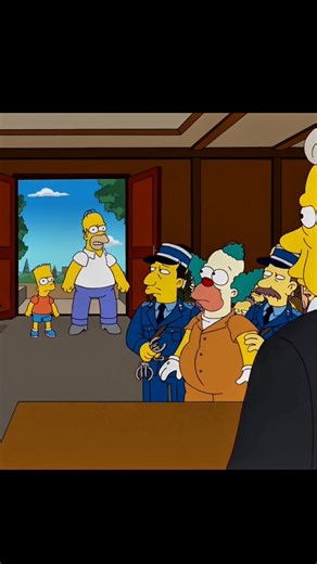 Гомер, нашёл то, что спасёт Красти! #moments #simpsons #моменты #сериал #сериалы #мультик #кино