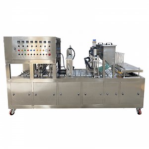 [Hot Item] Cheese Butter Automatic Strained Yogurt Liquid Yoghurt Greek Yoghourt Milk Dairy Cream Packing Cup Filling and Sealing Machine