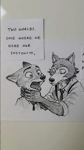 Zootopia vs. Beastars 🦊 The Phanthom Collar #zootopia