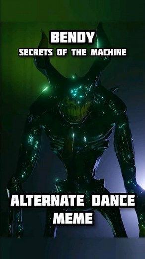 Bendy Secrets of the Machine Alternate Dance Meme #bendy #shorts