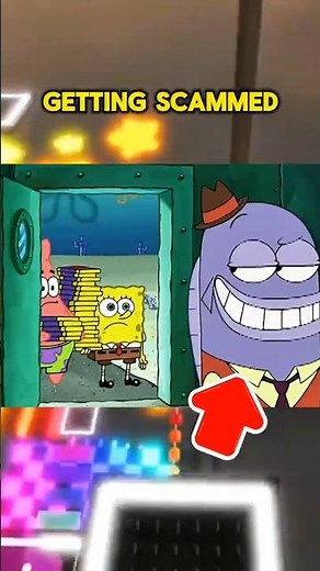 SpongeBob's Most ICONIC Sales Fail! 🍫 #shorts #spongebob #roblox #chocolate