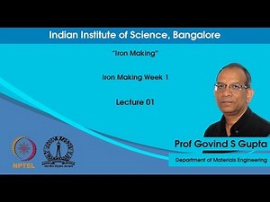 lec 01 Iron Making