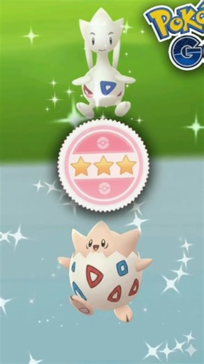 Captain - X ⚡ on Instagram: "Caught a 100% IV Shiny Togetic ✨ | Pokemon GO #PokemonGO #viralreels #gamingreels"