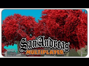 КРАСНЫЕ ДЕРЕВЬЯ ДЛЯ GTA SAMP! ОН ВАМ НЕ ПРИВАТ!
